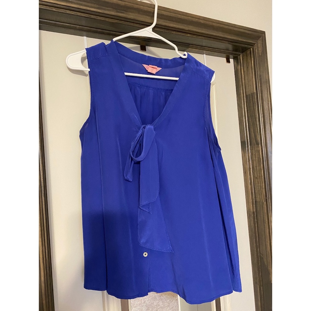 Lilly Pulitzer silk top GUC